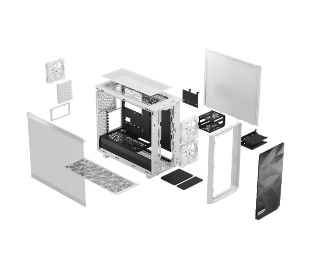 Fractal Design Meshify 2 Lite White TG Clear - 1053255 - zdjęcie 13